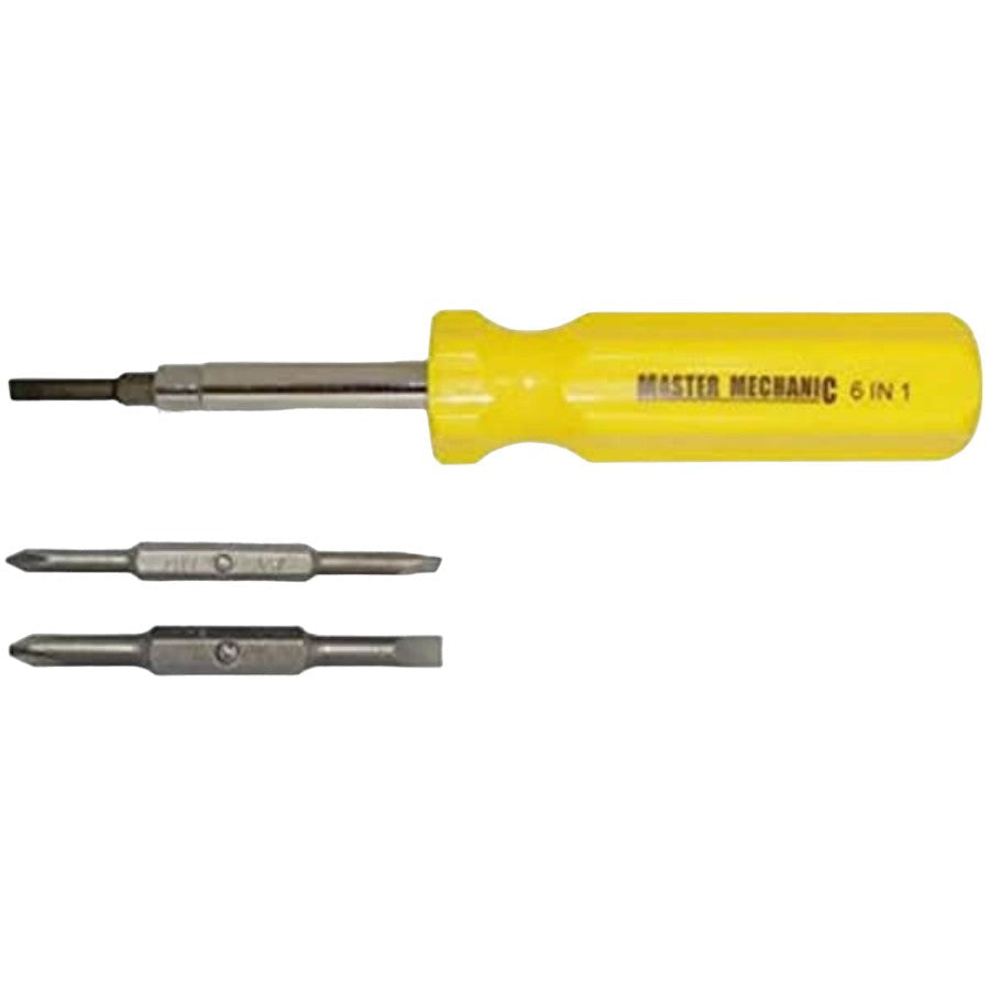 Master Mechanic 6 in 1 Screwdriver