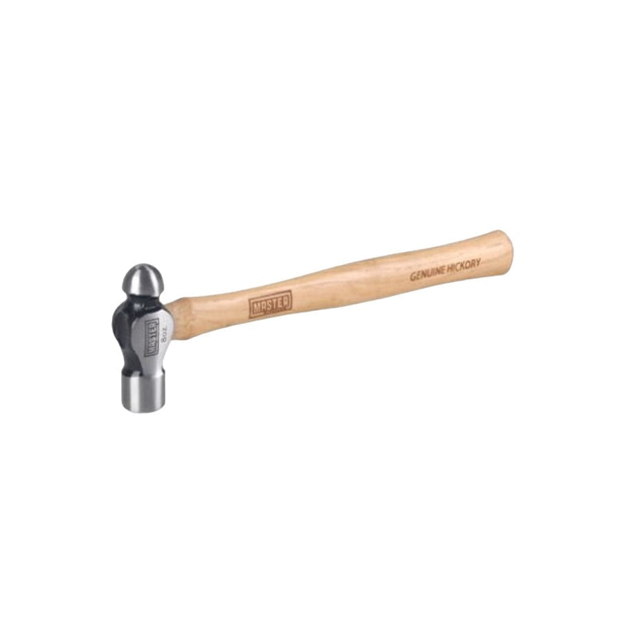 Master Mechanic Heat Treated Forged Steel Ball Head Hammer