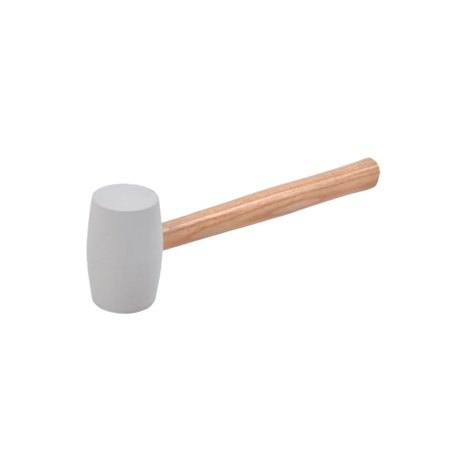 16OZ WHT Rubber Mallet