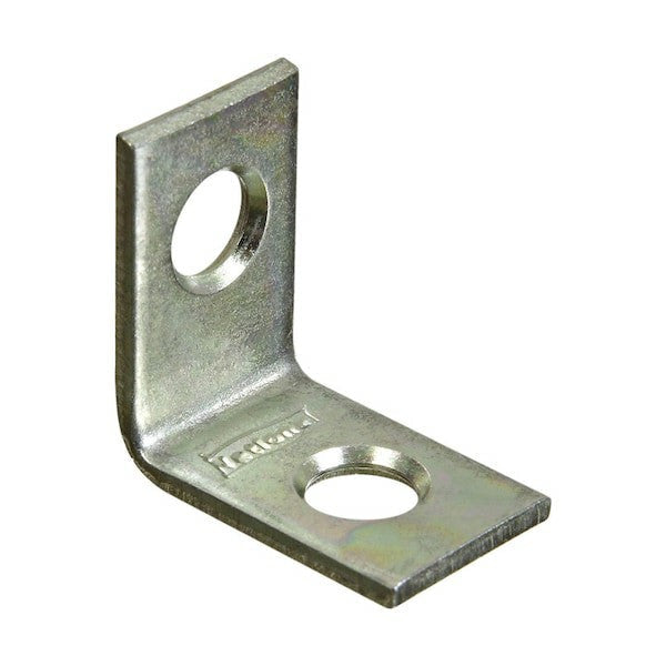 National Hardware Zinc Corner Bracket, 3/4" x 1/2", Silver