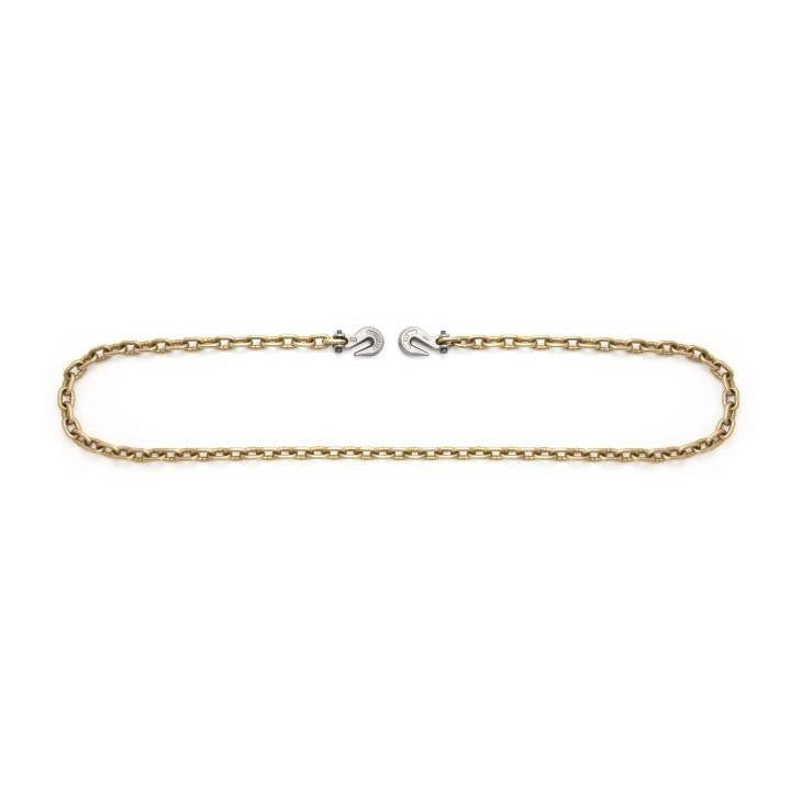 سلسلة ربط كامبل مع خطاف تثبيت، 3/8 بوصة × 20 قدمًا