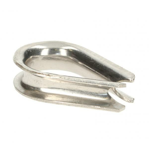 مشبك كامبل المصنوع من الفولاذ المقاوم للصدأ خفيف الوزن، مقاس 3/16 بوصة