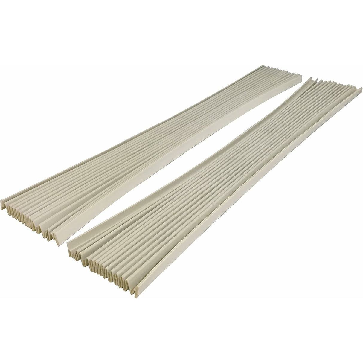 مجموعة ألواح جانبية فروست كينج لمكيف الهواء من الفينيل المرن، عبوتان، 12 × 21 بوصة