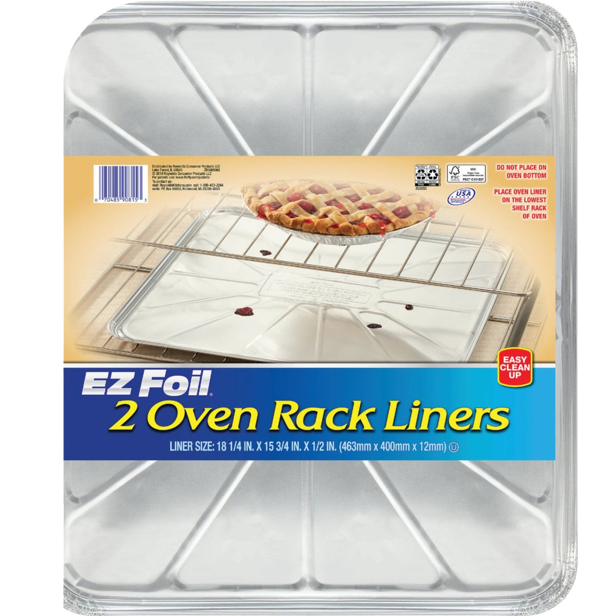 2PK Foil Oven Liner