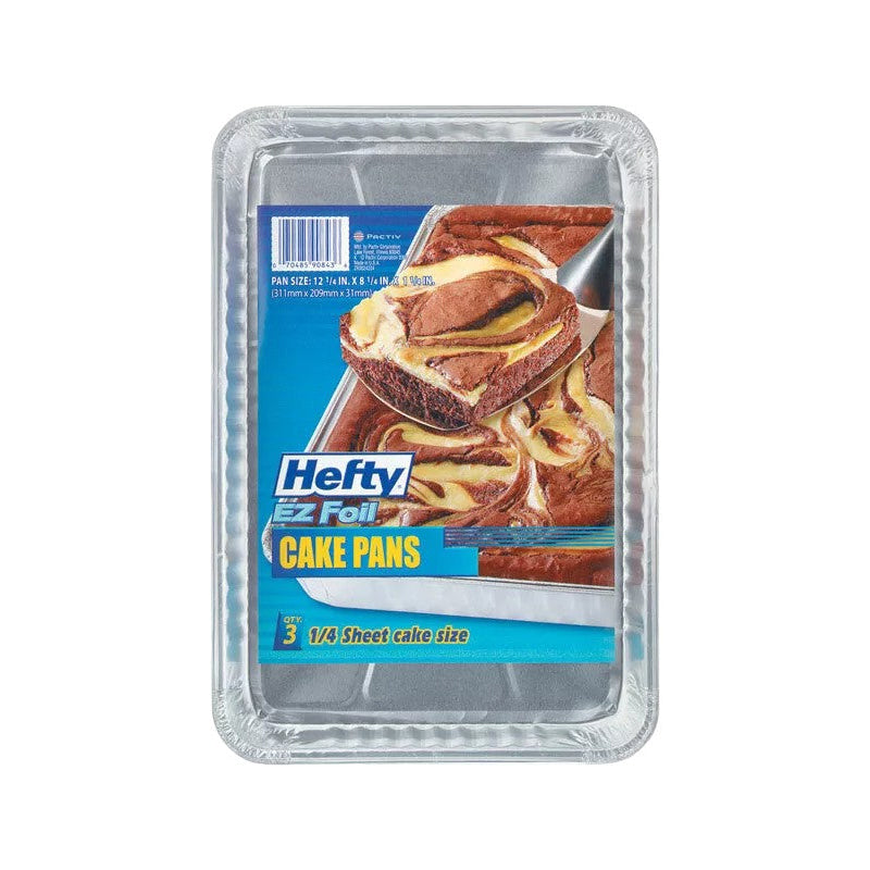 3PK Foil Cake Pan