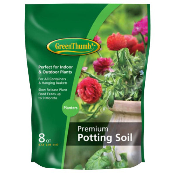 Green Thumb Potting Mix 8 Quart