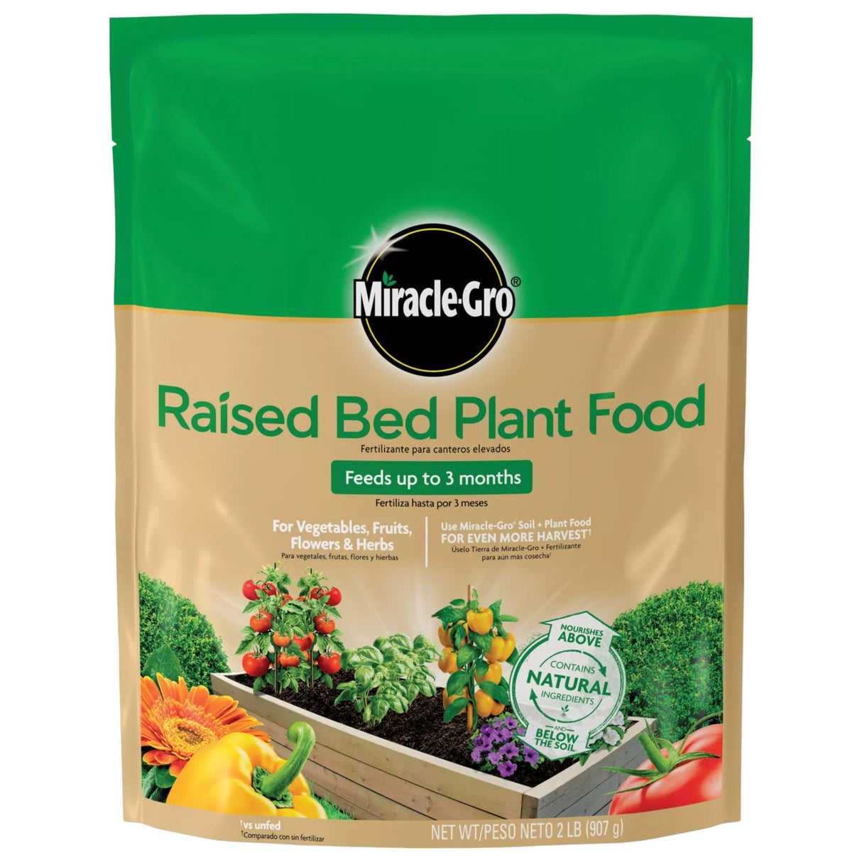 MG 2LB Raised Bed Food