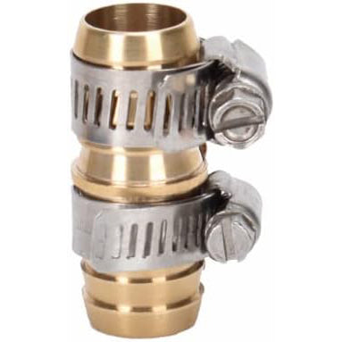 Green Thumb 3/4" Brass Ribbon Style Hose Connector