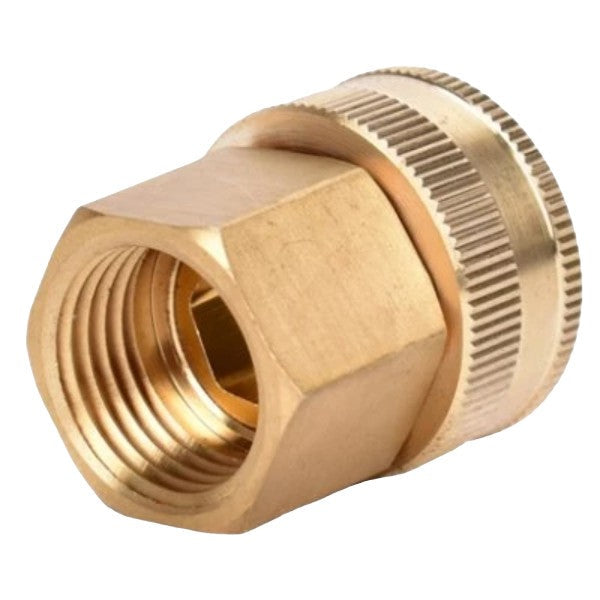 Green Thumb 1/2x3/4" Brass Swivel Connector