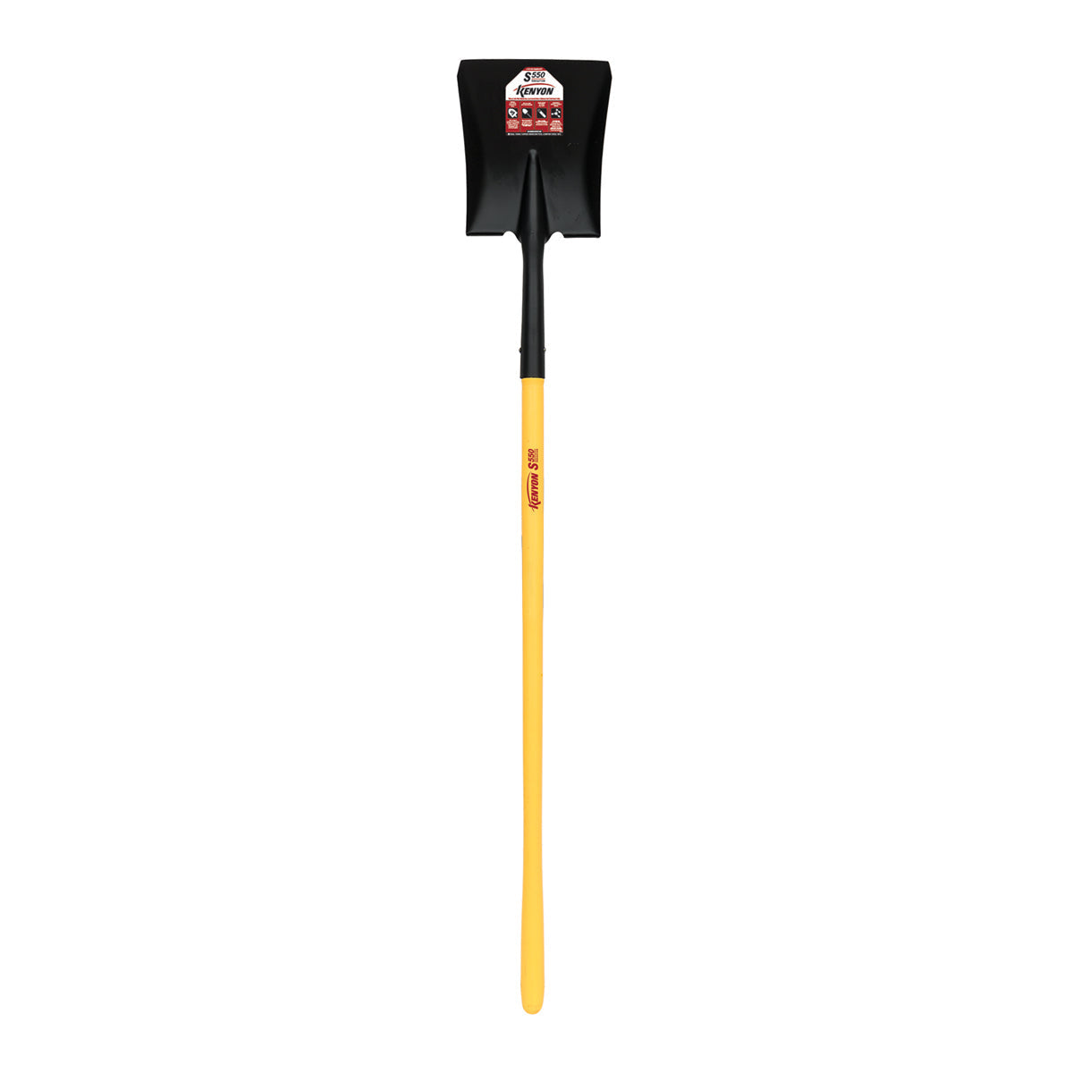 48" L Hand SQ PT Shovel