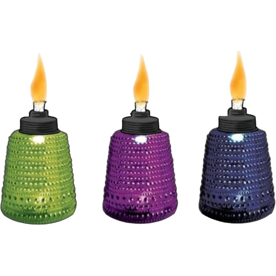 مشعل طاولة كرنفال زجاج من تيكي