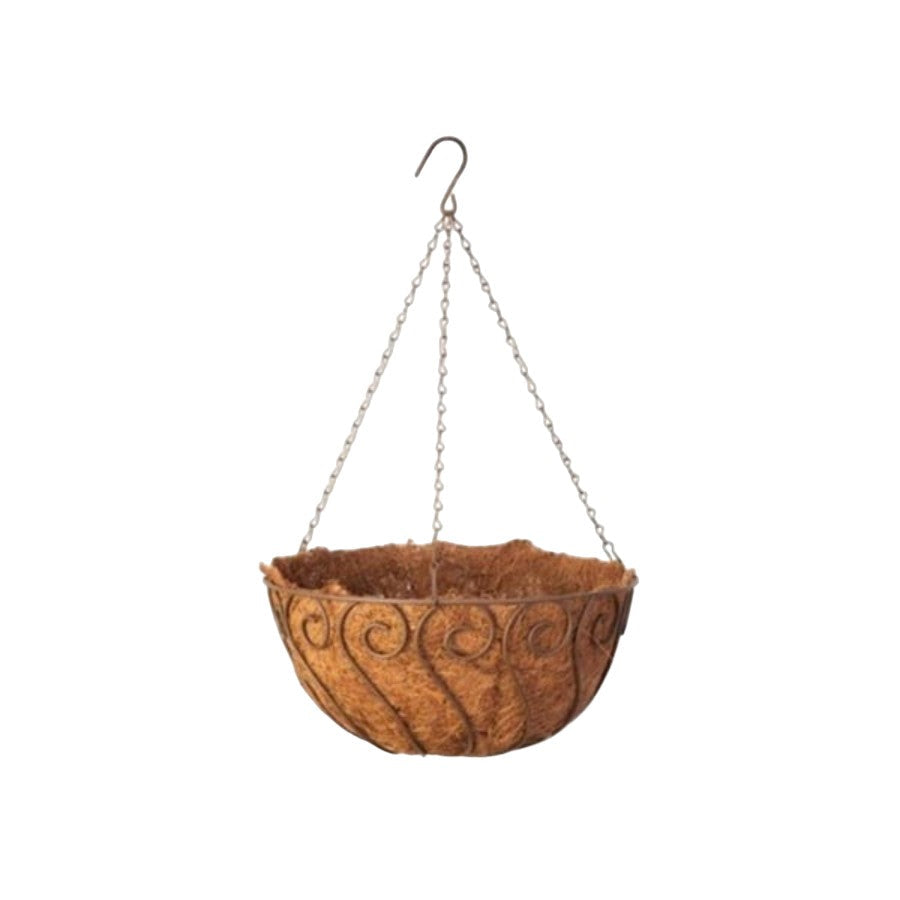 Green Thumb 14" Rust Hanging Basket