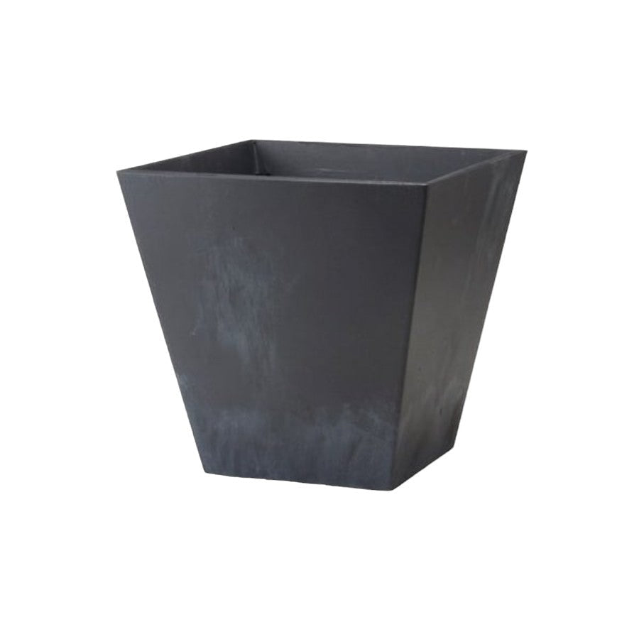 6" BLK SQ Ella Planter