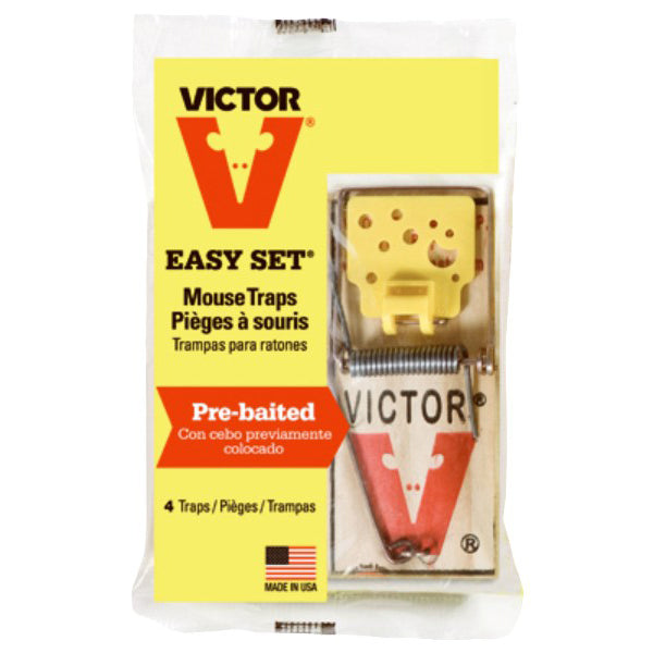 Victor Mouse Trap 4 Pieces