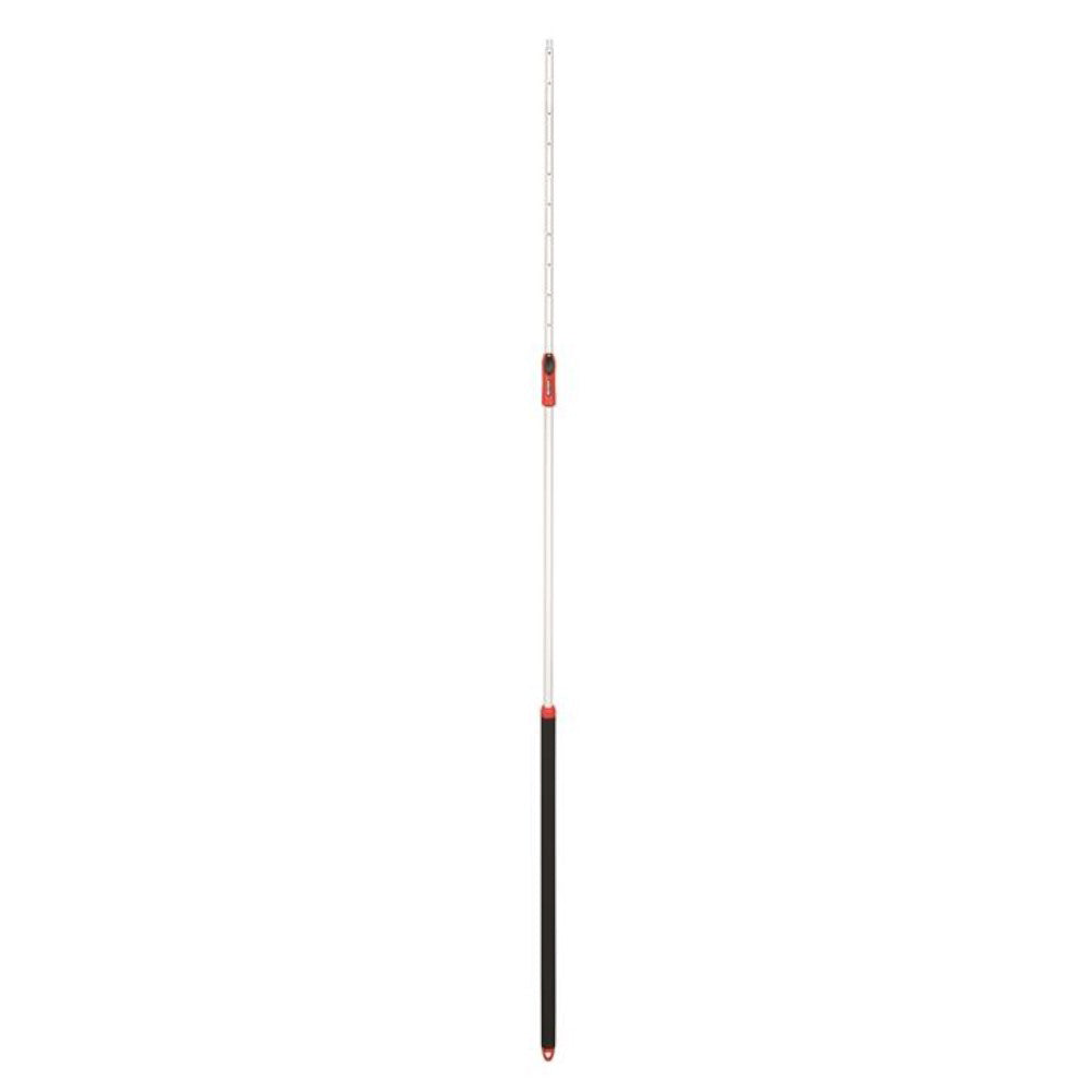Shoreline Metal Extension Pole, 4" to 8.5", with Soft Foam Handle, Black