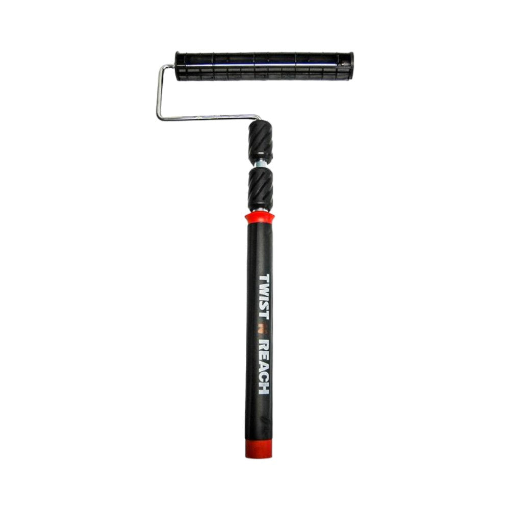 Shoreline Metal Extension Pole with 9" Pulley Frame, Black