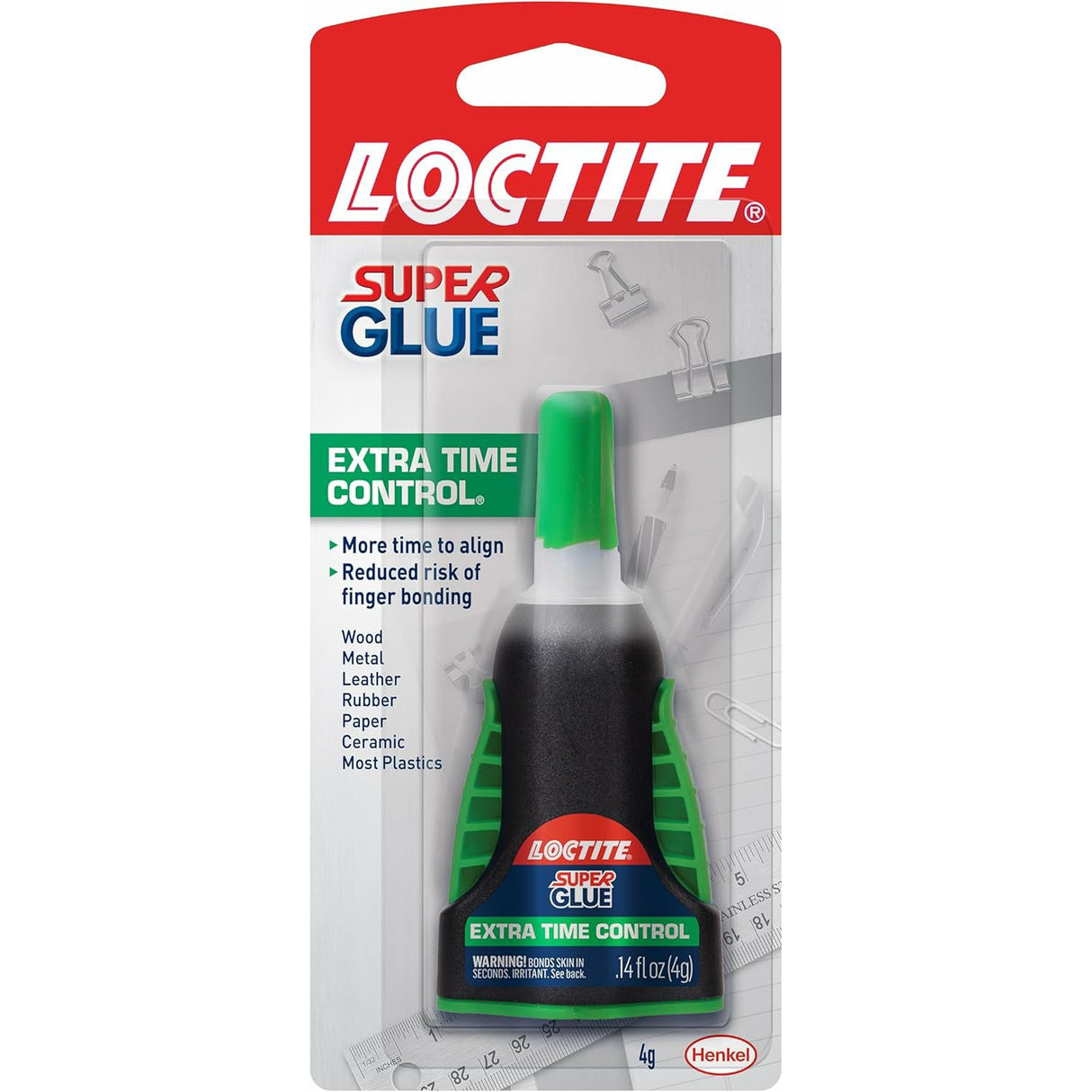 لاصق لوكتايت غراء اكسترا تايم القوي، 4 جرام