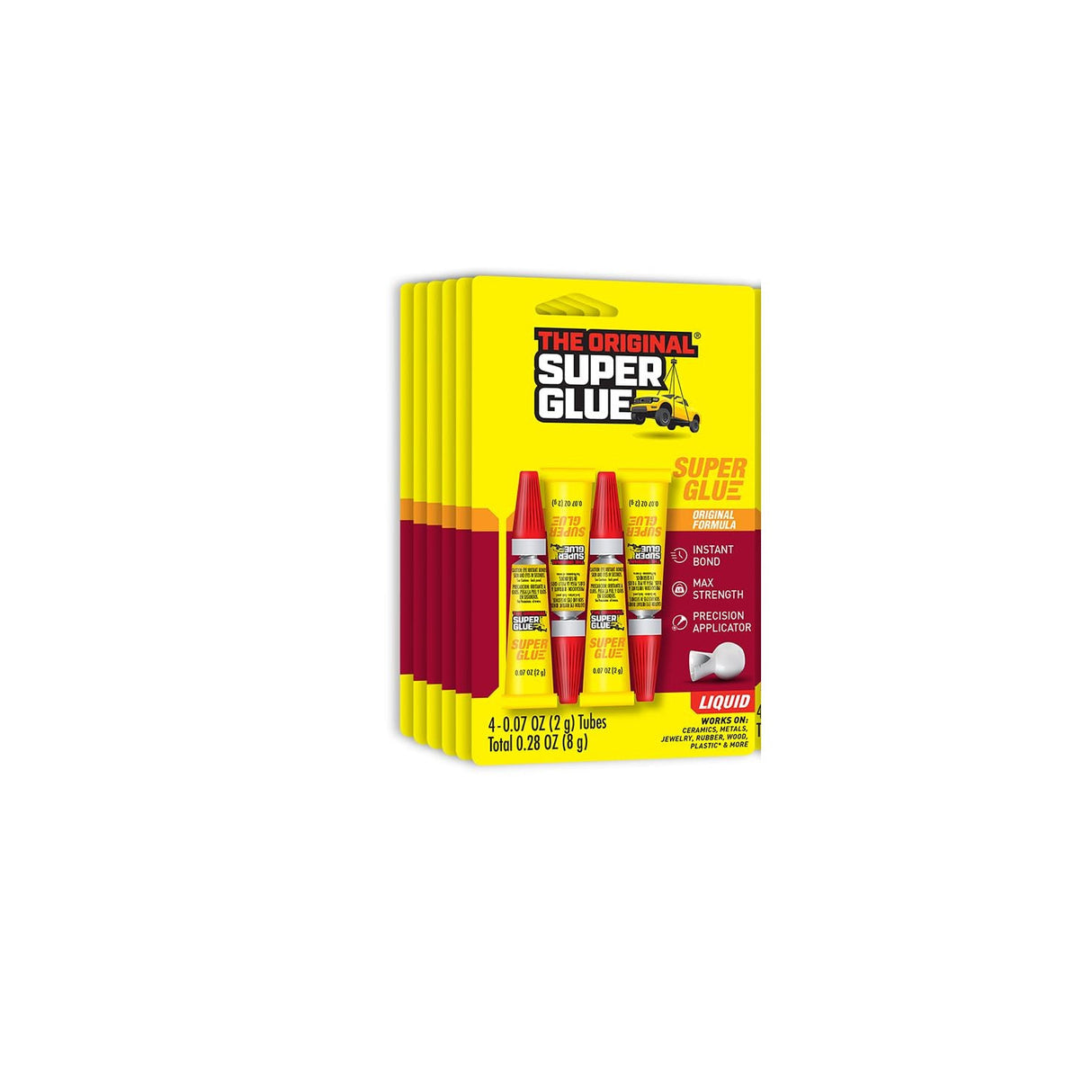 Super Glue Adhesive 2g, 4 Pack