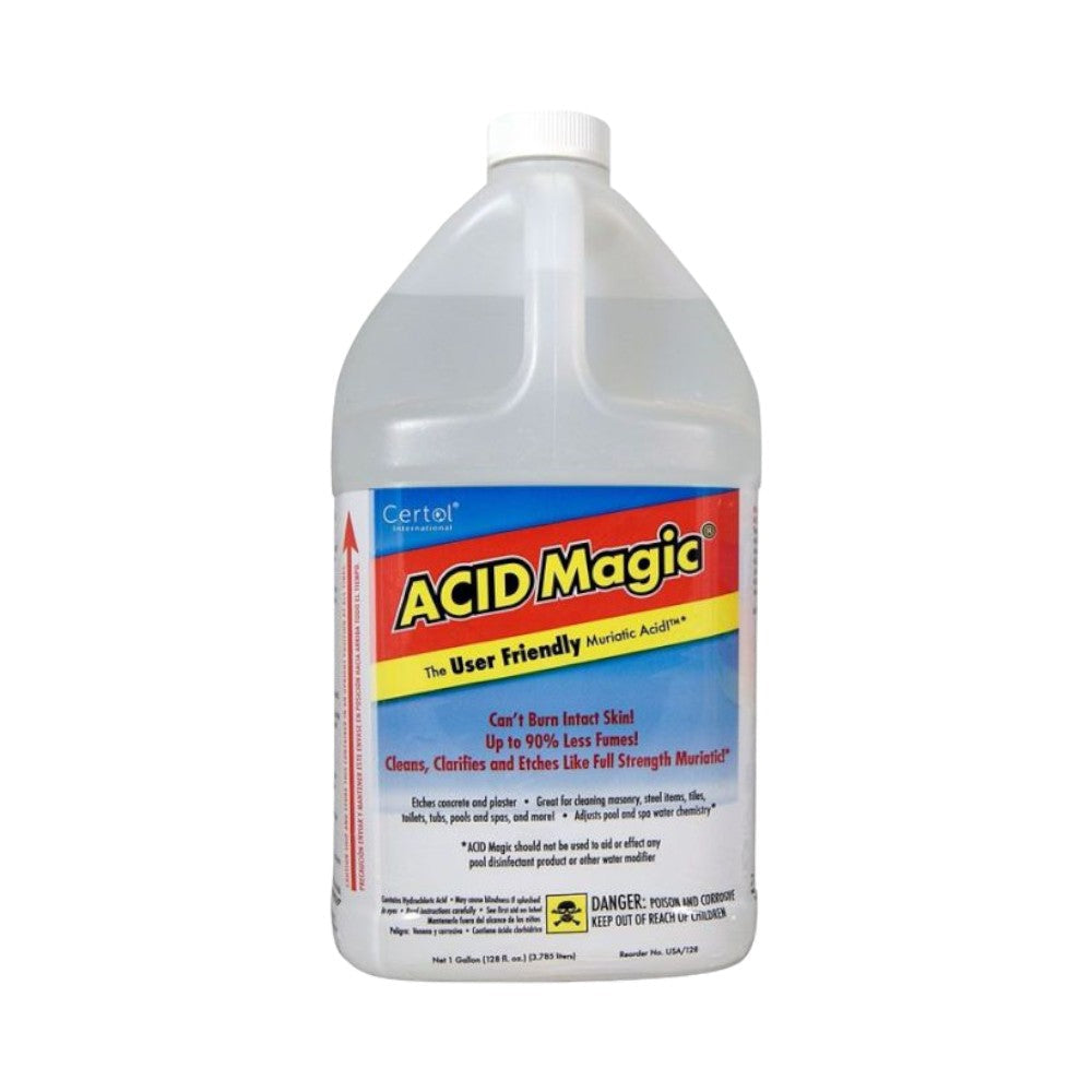 حمض مورياتيك سائل من سيرتول، 1 جالون، شفاف