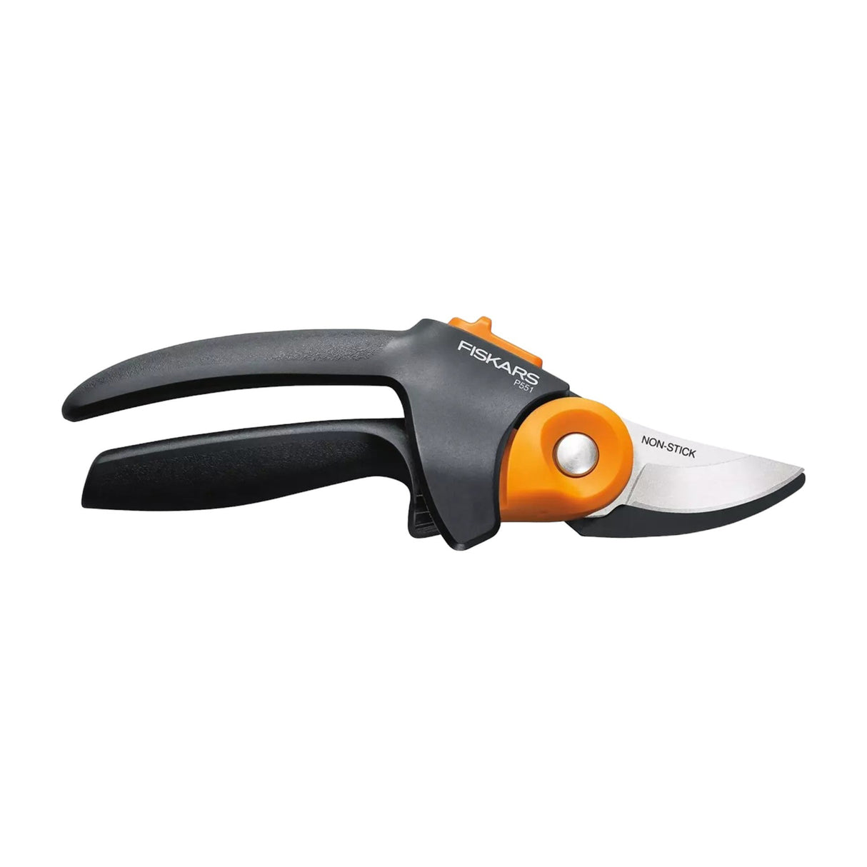 Fiskars PowerGear Bypass Pruner Black/Orange