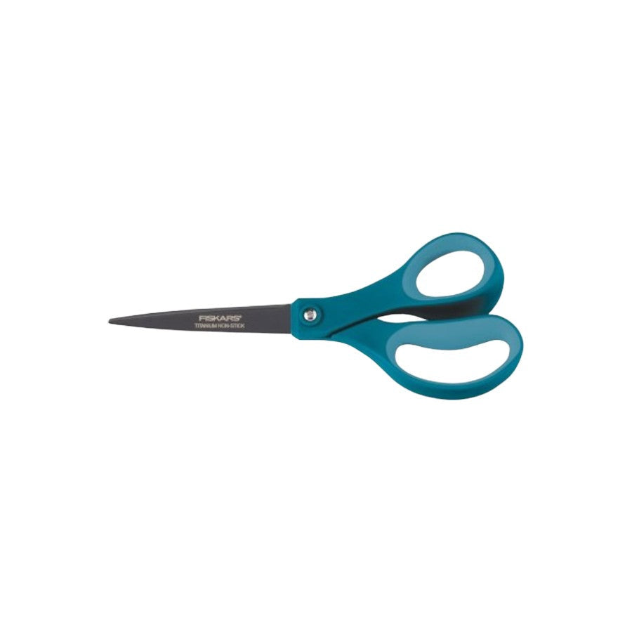 FISKARS NON-STICK TITANIUM SOFTGRIP FASHION SCISSORS (8 IN.)
