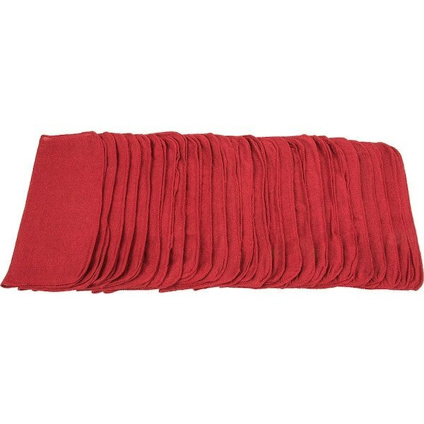 فوط متجر من هوبكينز 25 قطعة أحمر