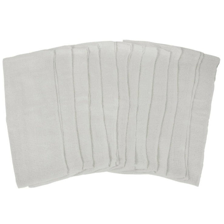 فوطة تيري من هوبكينز 12 قطعة أبيض