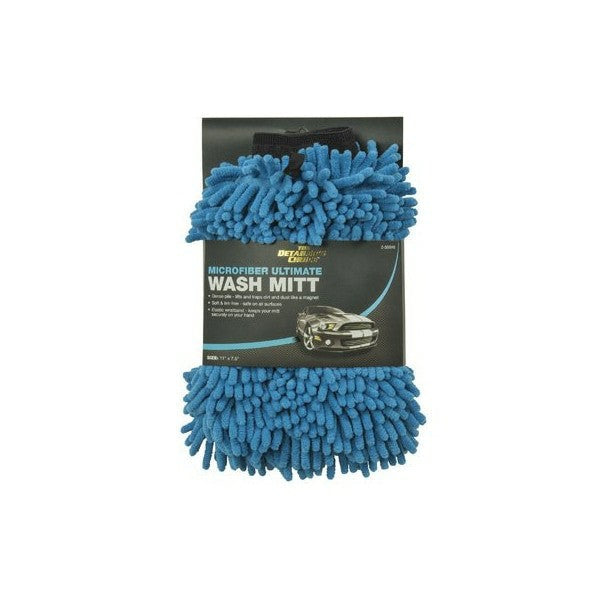 قفاز غسيل ميكروفايبر فاخر من هوبكينز 6 قطعة أزرق