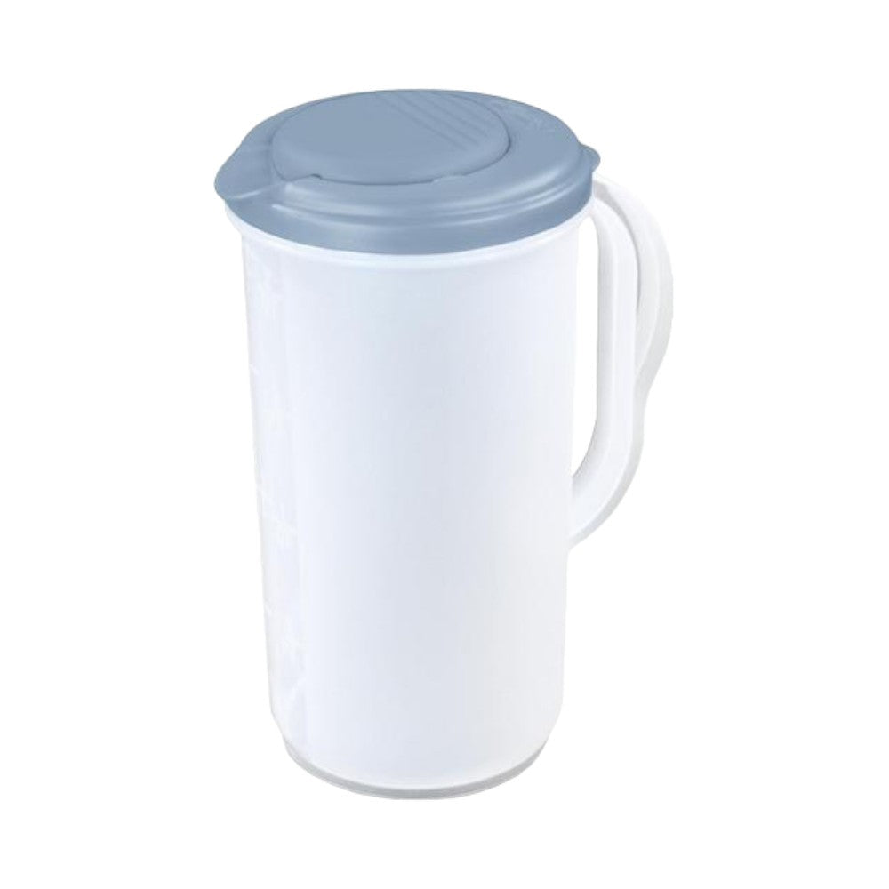 ابريق بلاستيكي دائري من ستيرلايت، سعة 0.5 جالون، متعدد الألوان