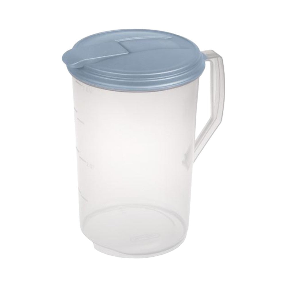 ابريق بلاستيكي دائري من ستيرلايت، سعة 1 جالون، متعدد الألوان