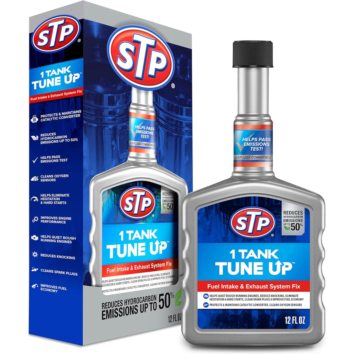 منظف نظام الوقود لتحسين أداء الخزان من اس تي بي 12 أونصة رمادي