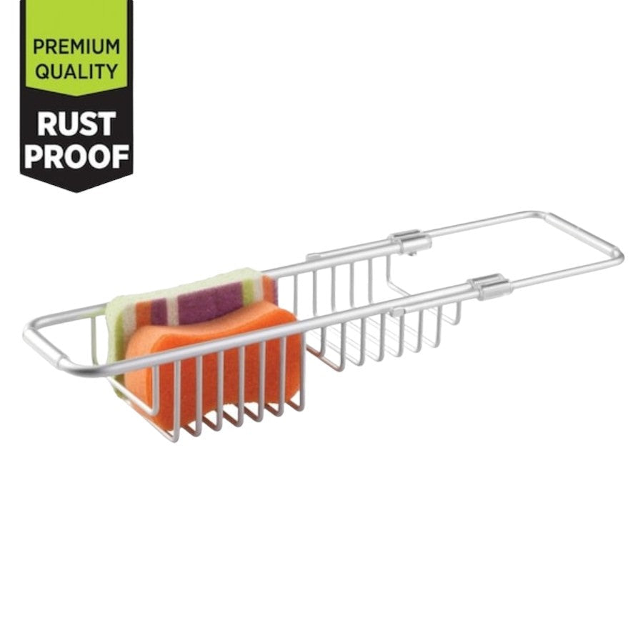 Metro Aluminum Over Sink Caddy Silver