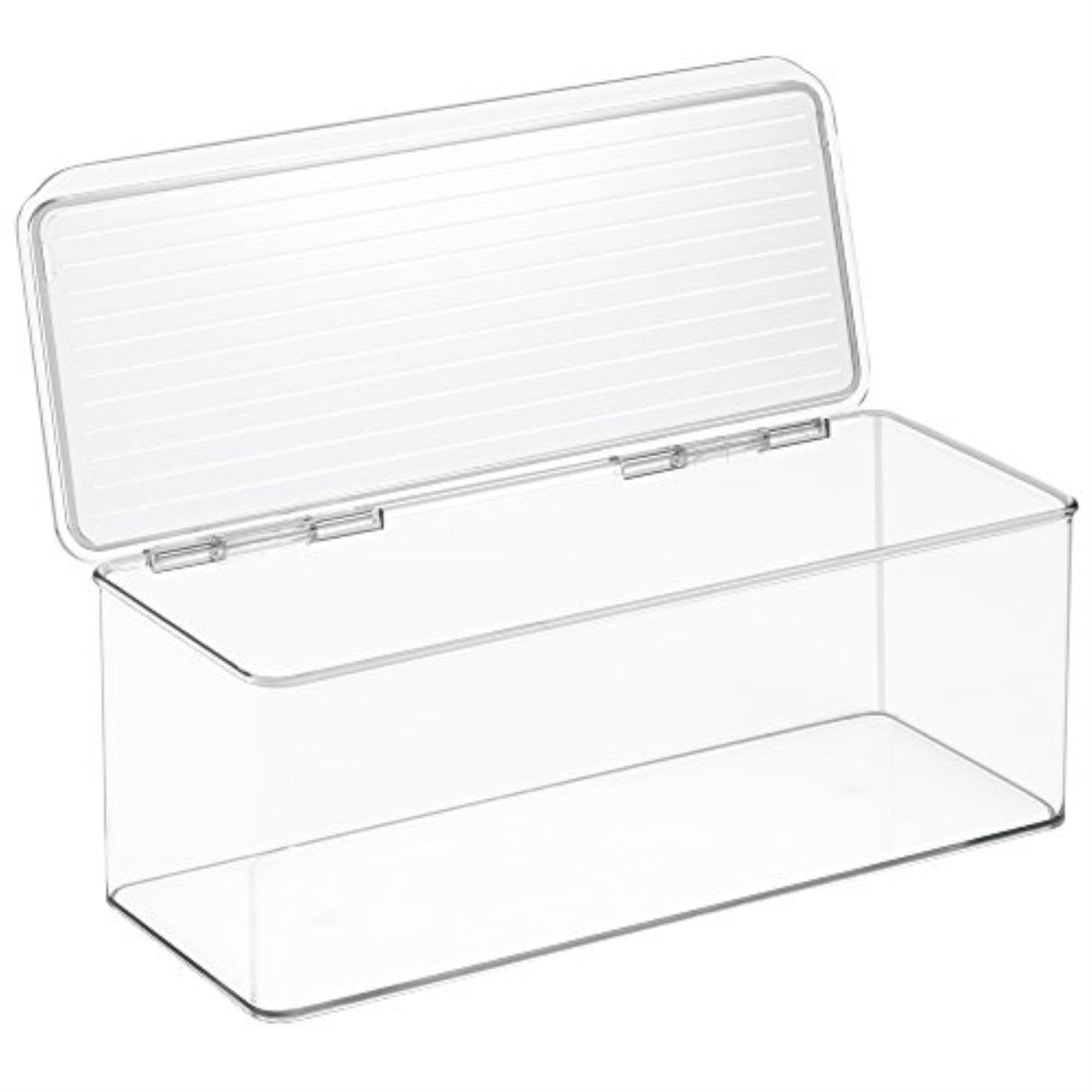 RPET Kitchen Binz Stackable Box 5.5" x 13.3" x 5" Clear