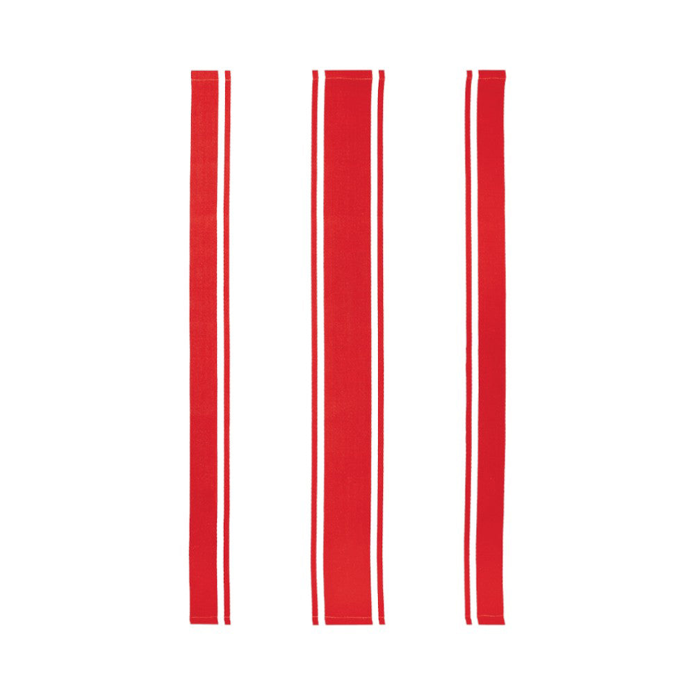 Waffle Stripe Towel- Ink Blue