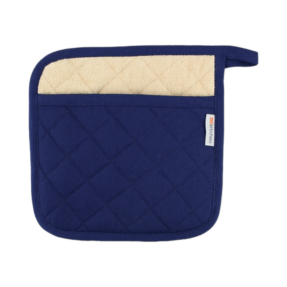 Potholder- Ink blue