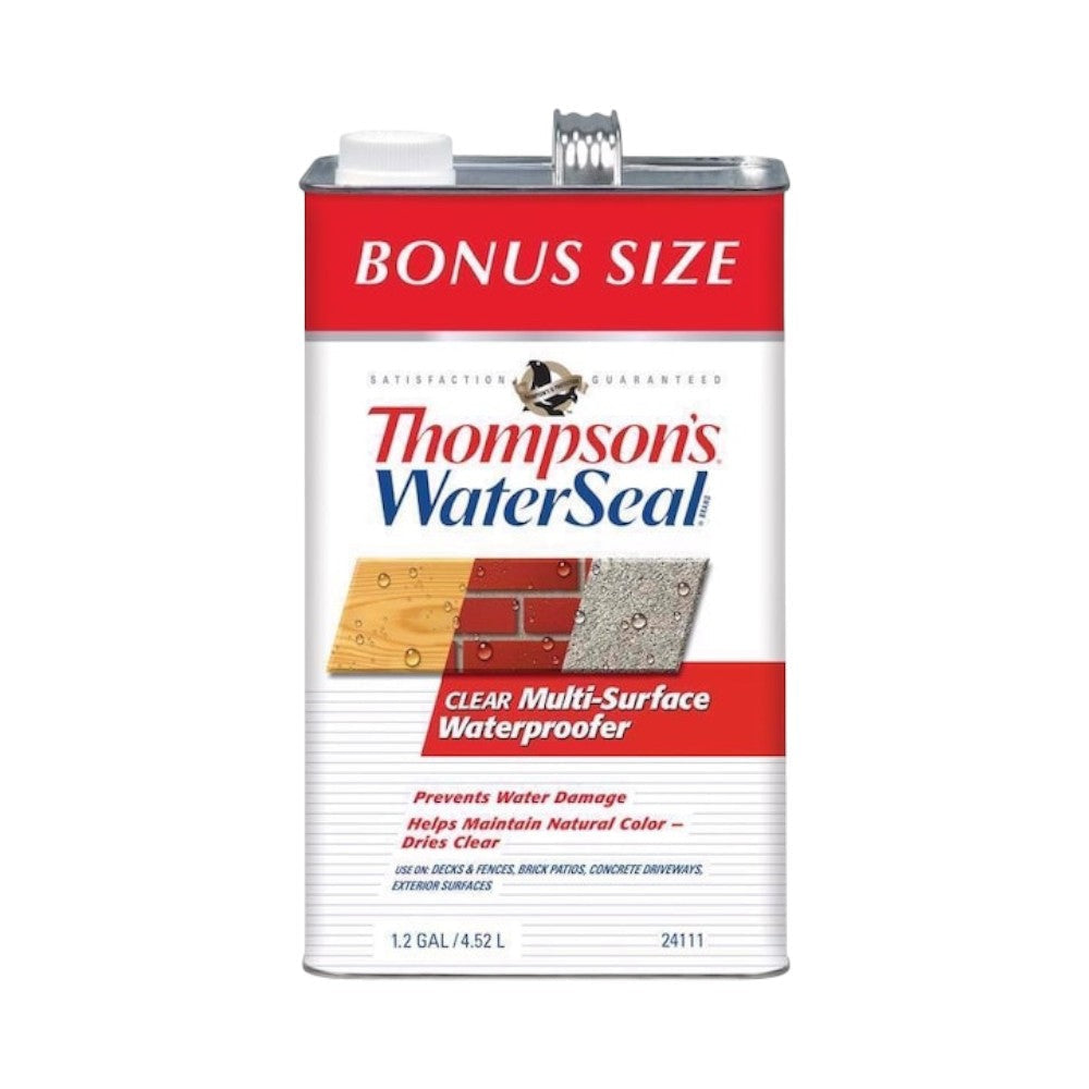 Thompson's WaterSeal Multi-Surface Sealant, 1.2 Gallon, Multicolor