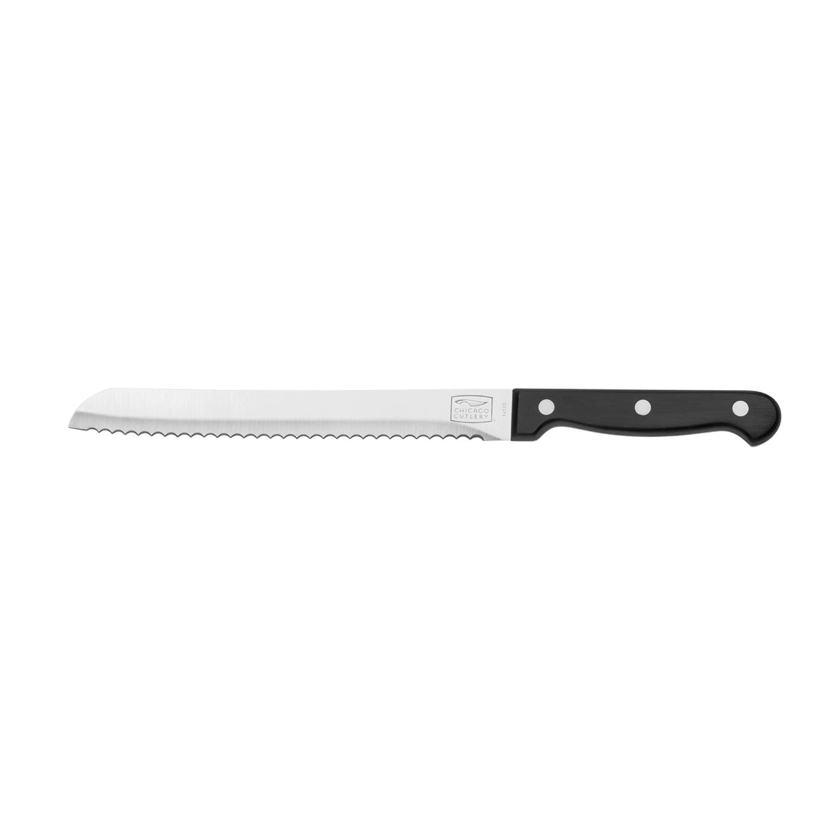 Chicago Cutlery Essentials Bread Knife SS Black 8In.
