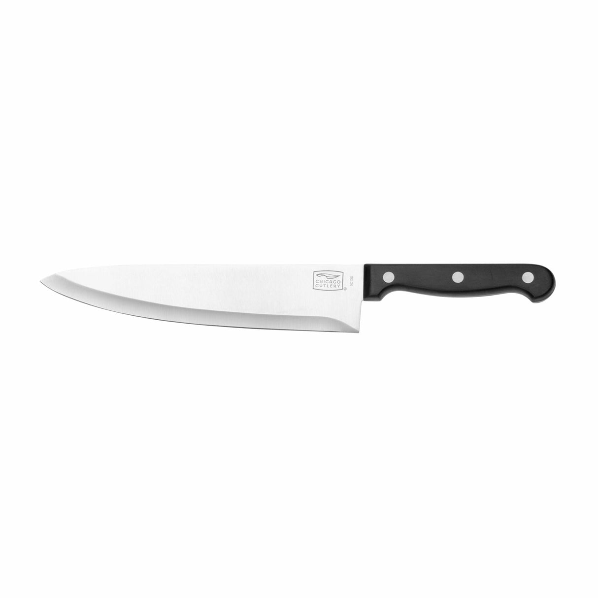 Chicago Cutlery Essentials Chef Knife SS Black 8In.