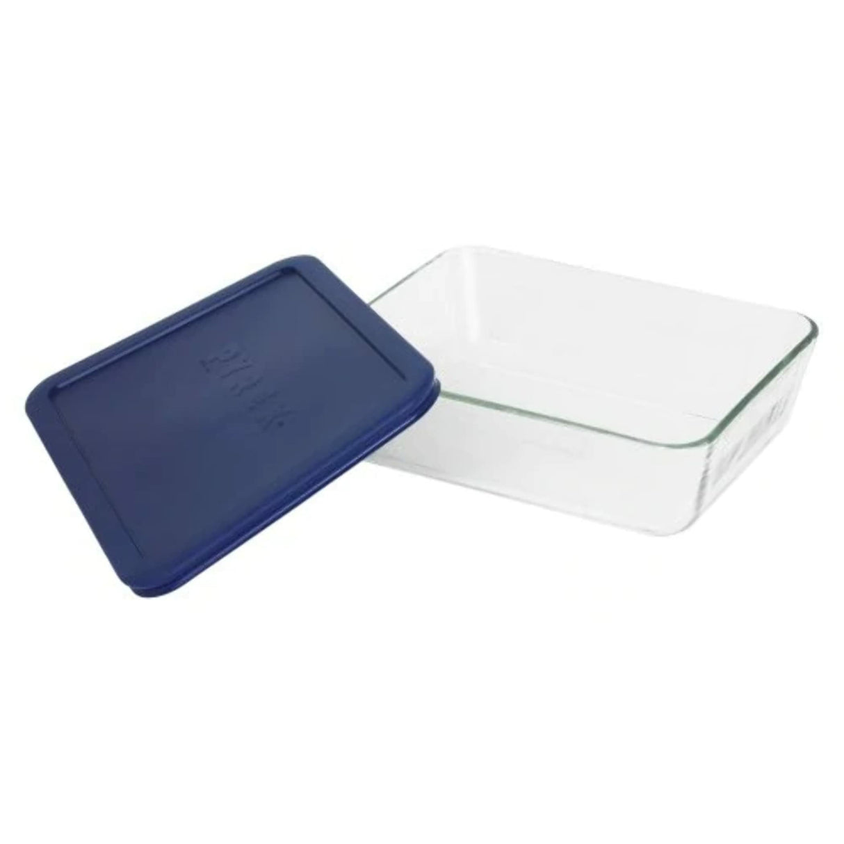 Pyrex Glass Baking Dish with Lid, 6 Cup Capacity, Clear