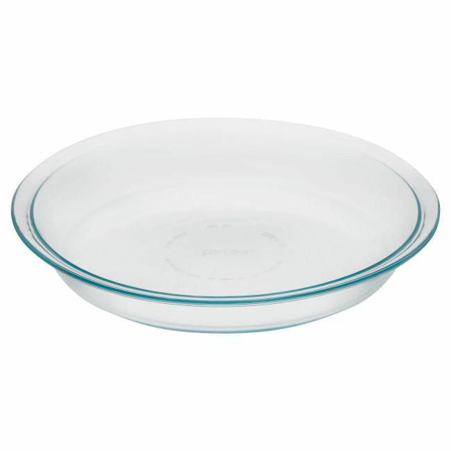 Pyrex 9-Inch Round Glass Pie Dish, Clear