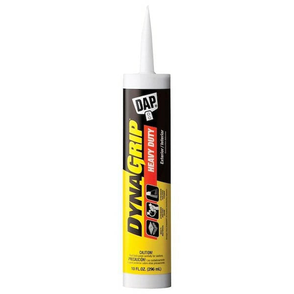 Dab Glue Heavy Duty Construction Adhesive, Ivory White, 10 oz