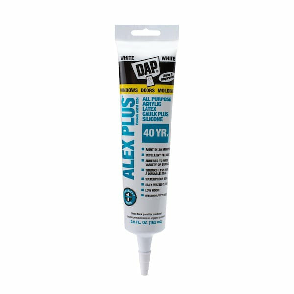Dab Plus Acrylic Latex Insulating Glue, White, 5.5 oz