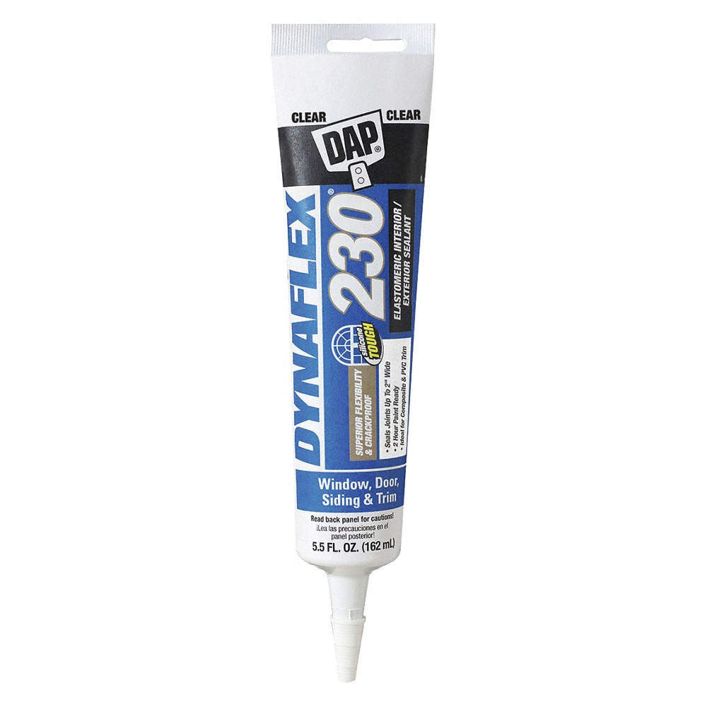 DAP Dynaflex 230 Sealant White Indoor & Outdoor 5.5-oz.
