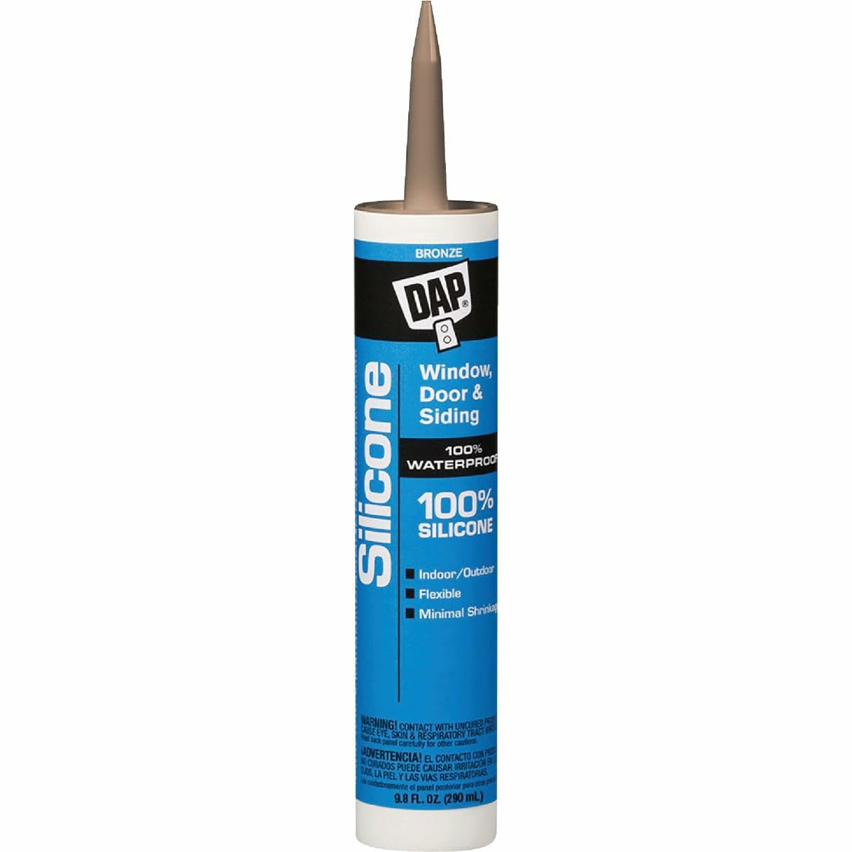 DAP Silicone Rubber Sealant Black 9.8-oz.