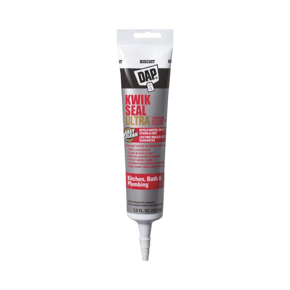 Dab Silicone Sealant, 5.5 oz, Biscuit