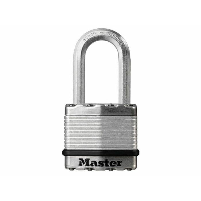 Master Lock Excel Padlock, Steel, Silver