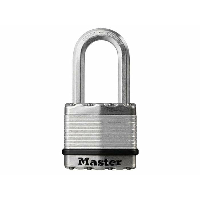 Master Lock Excel Padlock, Steel, Silver