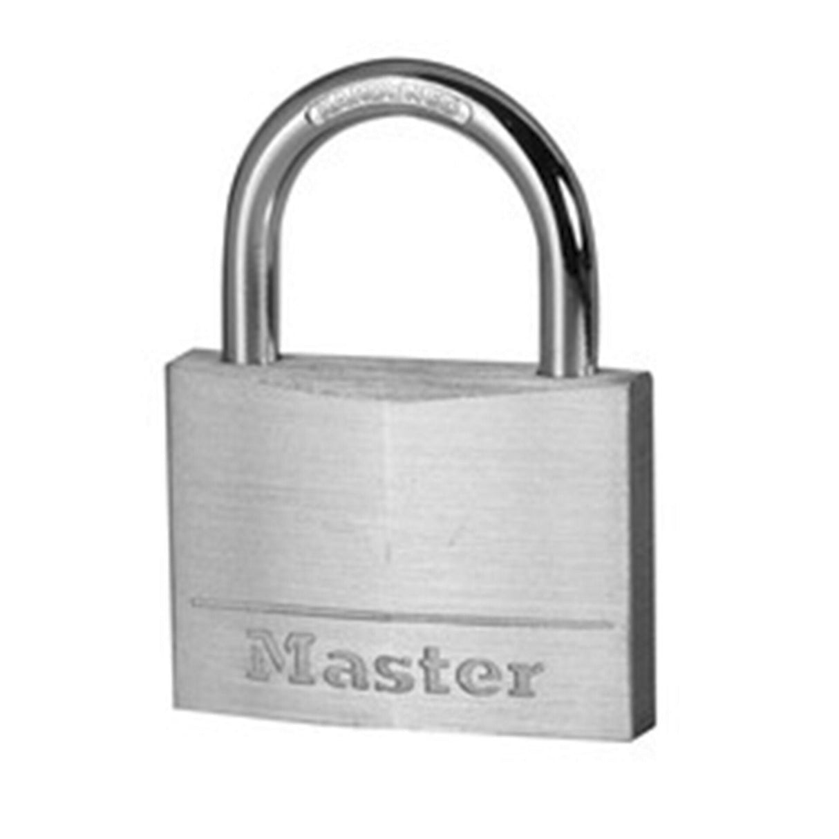 Master Lock Hardened Steel Padlock, 60mm, Silver