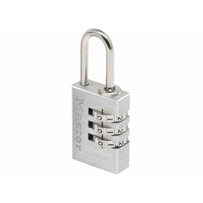 3 Digit Aluminum Master Lock Combination Lock