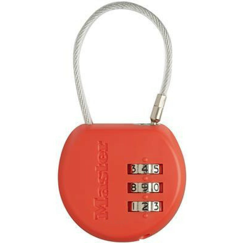 Master Lock with Address Label, Multicolor